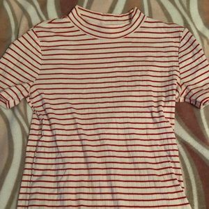 Ribbed Stripped Shirt